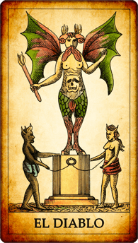 Carta del Tarot “El Diablo”