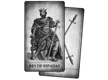 Cartas de Espadas del Tarot