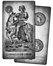 Cartas de Oros del Tarot